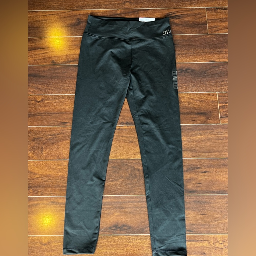 ⭐️NWT - Justice - High Waist Black Leggings - Girls Size 18/20